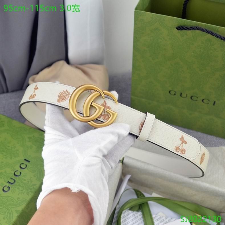 Gucci Belt 30mmX95-115cm 7D24